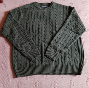 Croft and Barrow Men's Cable Knit Sweater